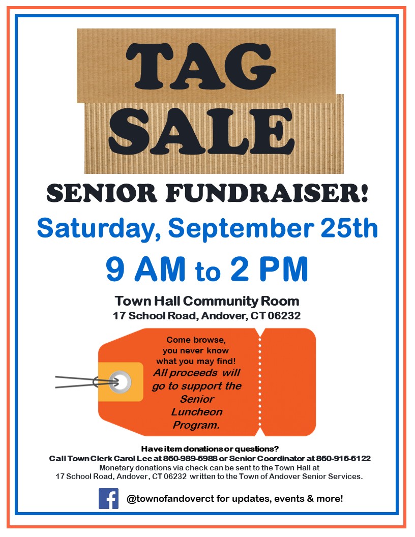 tag sale flyer 
