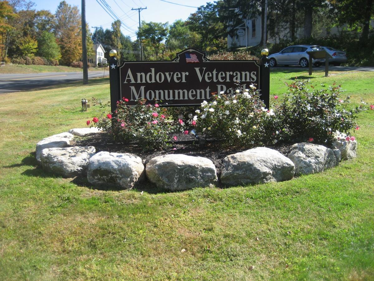 Veterans Monument Park sign