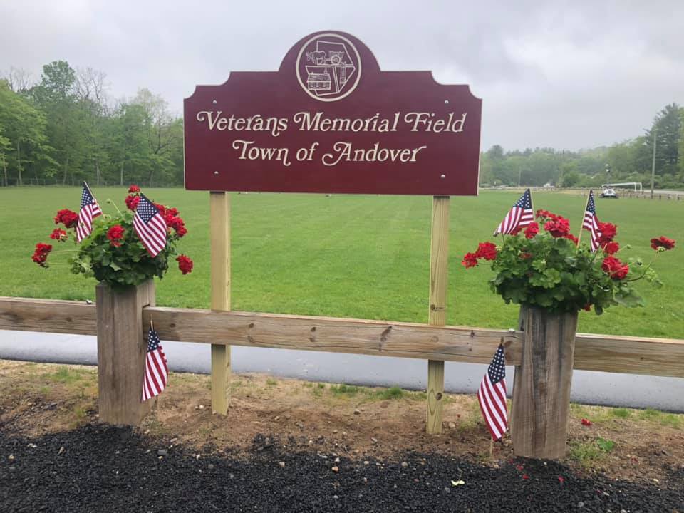 Veterans Memorial Field Sign